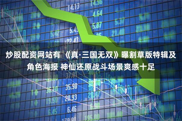 炒股配资网站有 《真·三国无双》曝割草版特辑及角色海报 神仙还原战斗场景爽感十足